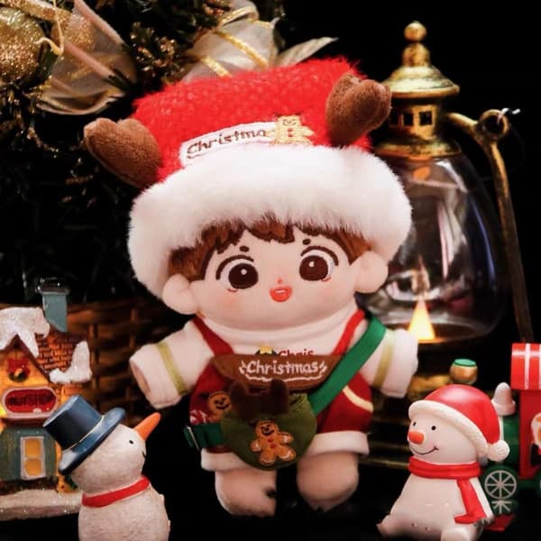 Doll Christmas Clothes T-paita Romperit 2 2 2