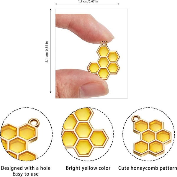 Mini Honeycomb smykker Making Bee Honeycomb