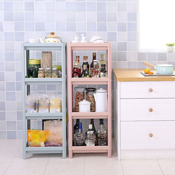 Hule hylder Countertop Organizer HVID White