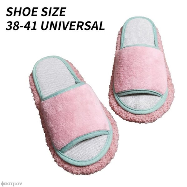 Mikrokuituliina Mop Slipper Mopping Kengät PINK M pink M