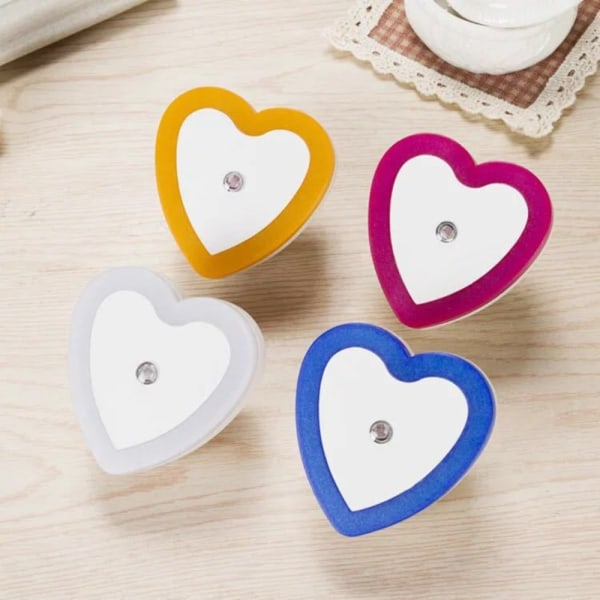 2stk Nattlys Induksjonslampe BLÅ EU-STØPLING EU-STØP Blue EU Plug-EU Plug