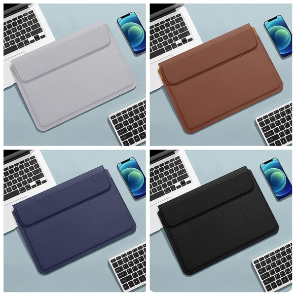 Laptop Sleeve Case Notebook Computertaske BRUN Brown