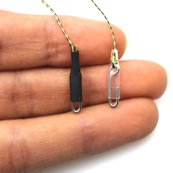 40st Lure Fishing Connector Snabbfiske Snaps TRANSPARANT transparent