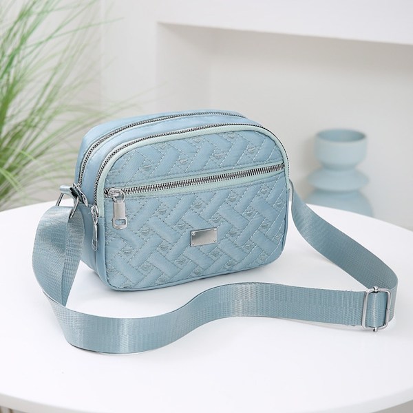 Crossbody Bag Handväska LJUSBLÅ light blue