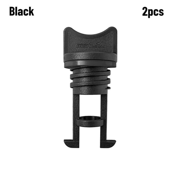 2stk Bådaftapningsprop Udskiftning SORT Black