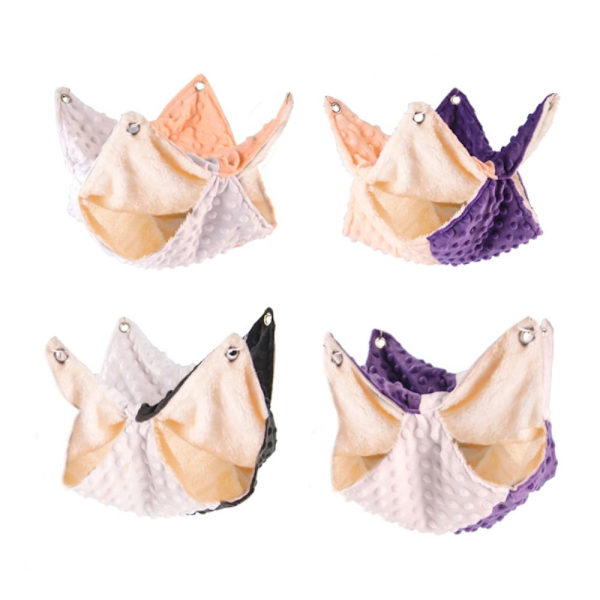 Small Pet Hammock Hamsterin häkki VALKOINEN LILLA VALKOINEN LILLA SWhite Purple