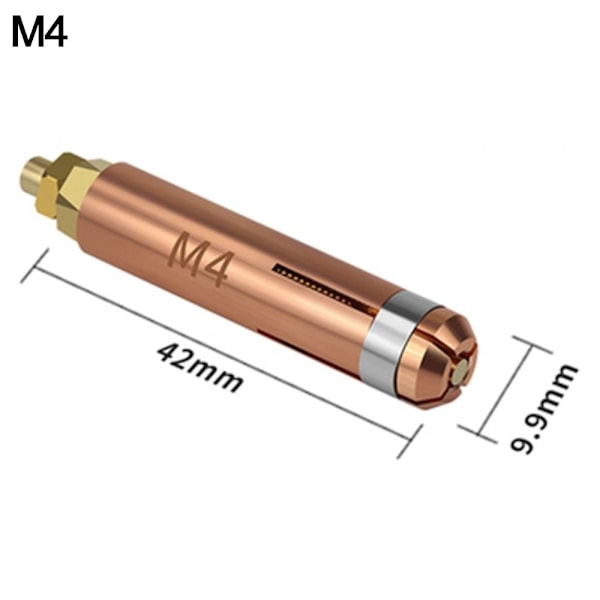 Holkkiistukka hitsauspolttimen tappi M4 M4 M4