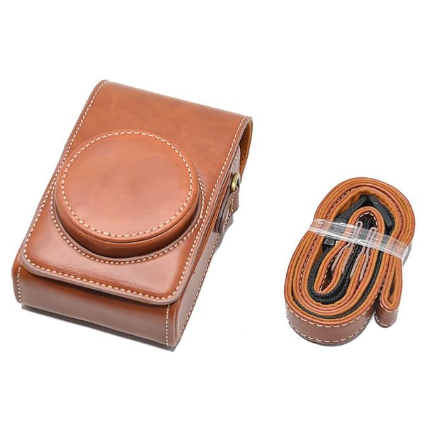 Digital Camera Case Vlog Camera Protective Cover BRUN Brown