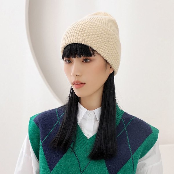 Dame Vinterluer Myke Beanies Cap MOCHA MOCHA