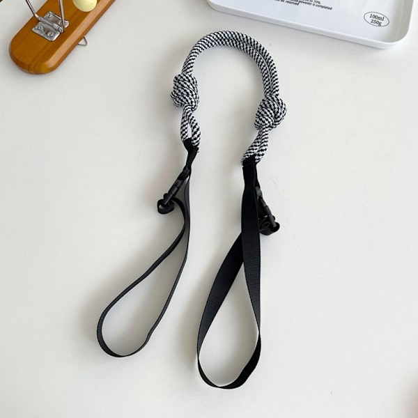 Nylonstropp Skulderveskestropp SVART black
