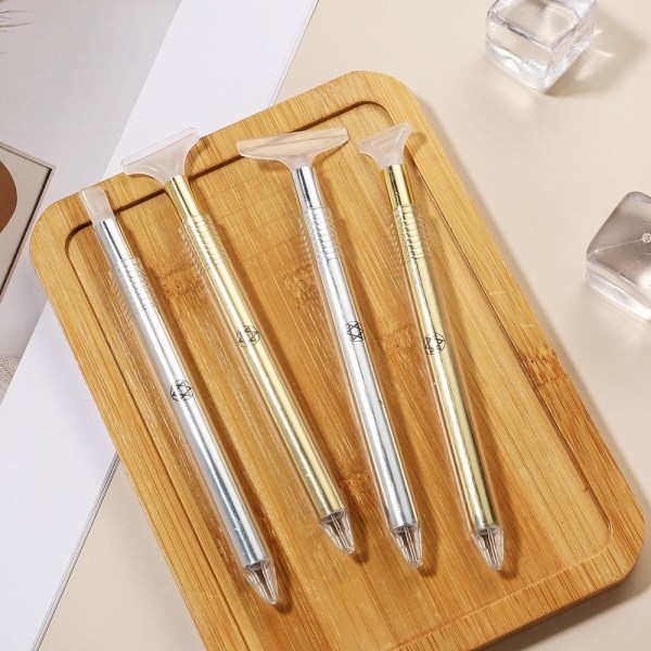 Pineapple Point Drill Pen Diamond Painting Penna GULD Gold