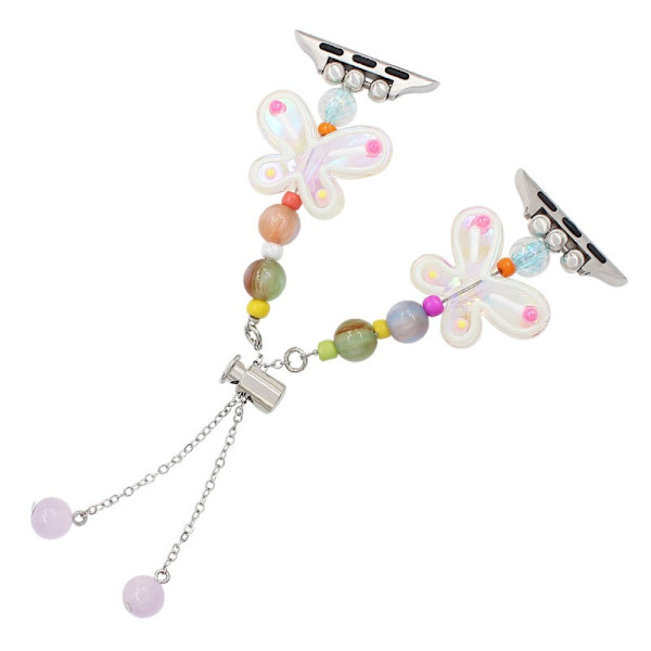 Pearl Strap Butterfly Armband VIT 42/44/45MM white 42/44/45mm