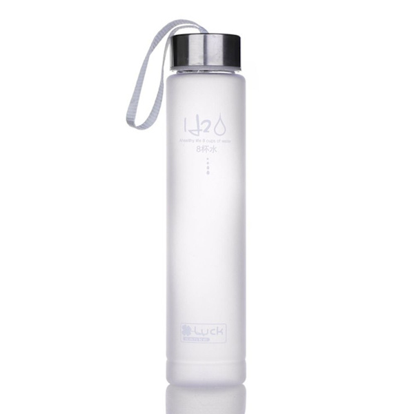 280ML Vattenkopp Dricksflaska VIT white