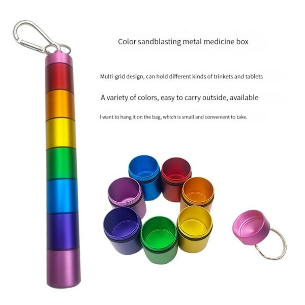 Pillerirasia Organizer SILVER Silver