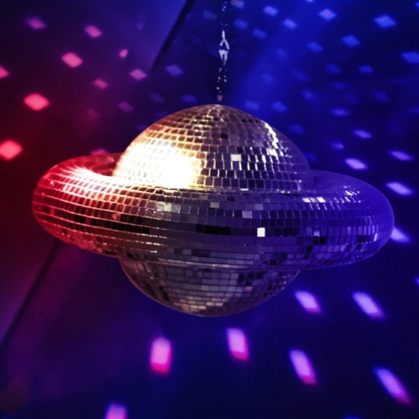 Planet Disco Ball Disco Ball Dekorasjoner Hengende Disco Dekor gold