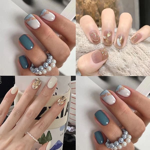 24st False Nails Short Square W330 W330 W330