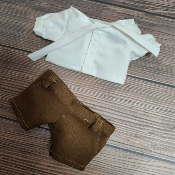 Dukkeklær Hettegensere Dukkeshorts 9 9 9