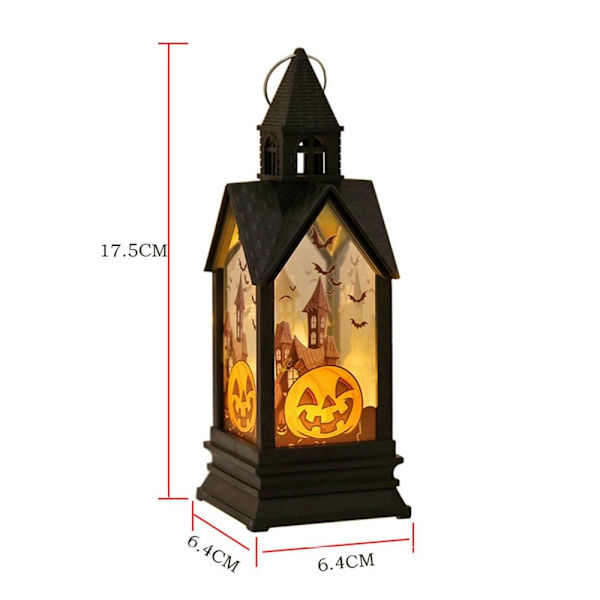 Halloween LED-lys Slots dekorative lampe STYLE 4 STYLE 4 Style 4