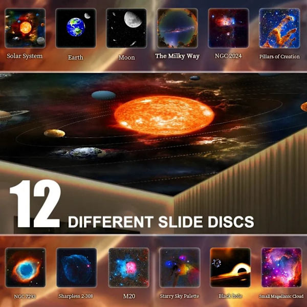 Astronaut Galaxy Projektor Stjernehimmel Astronaut Light Touch