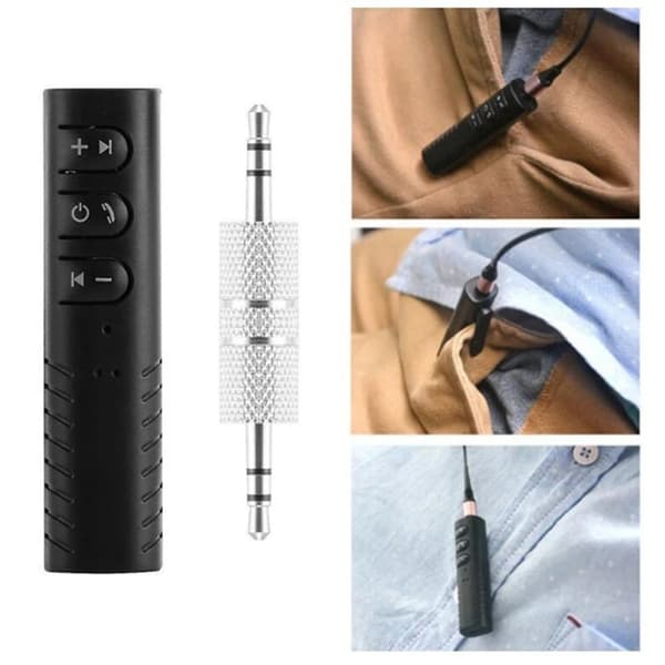 Bluetooth Mottaker Sender Adapter Audio Bluetooth Mottaker Black
