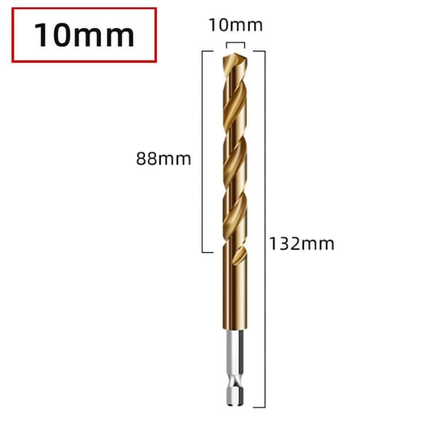 Drill Bit Set Spiral Drill 10MM 10mm