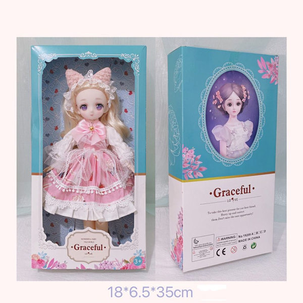 1/6 Bjd Anime Style Dolls Ball Doll Full Set 7