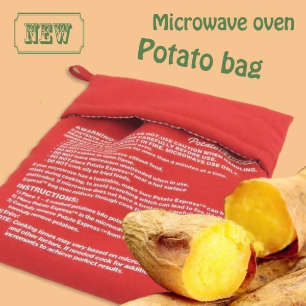 Kartoffel Mikrobølgekogerpose Kartoffelposejakke