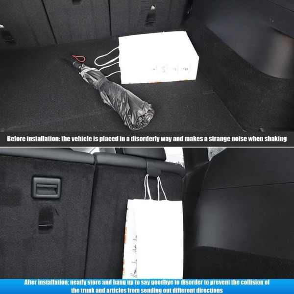 Bil Trunk Kroge Bagsæder Krog Trunk Organizers