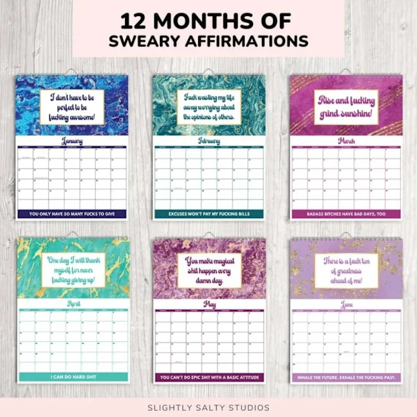 Funny Mental Health Calendar 2024 Calendar DESK CALENDAR DESK Desk calendar