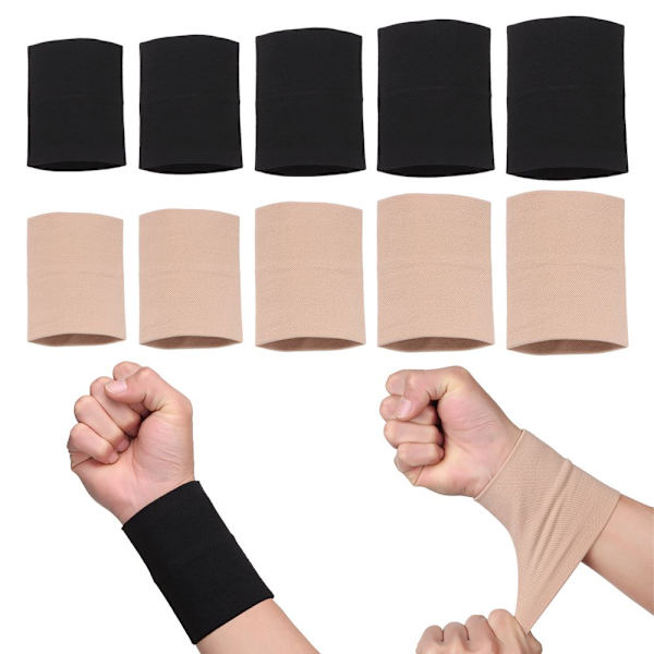 Wrist Wraps Armband BLACK M Black M