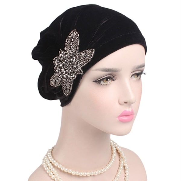 Turbaani Hattu Soft Bonnet WINE RED wine red