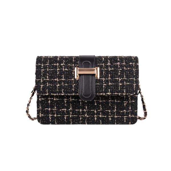 Skuldertasker Messenger Taske SORT Black