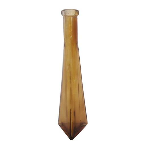 Glasvase Blomsterflaske BRUN Brown