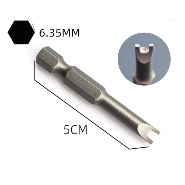 Skrutrekker Skrutrekkerbits 5 STK SKRUTREKKERBIT 5 STK 5PCS Screwdriver Bit