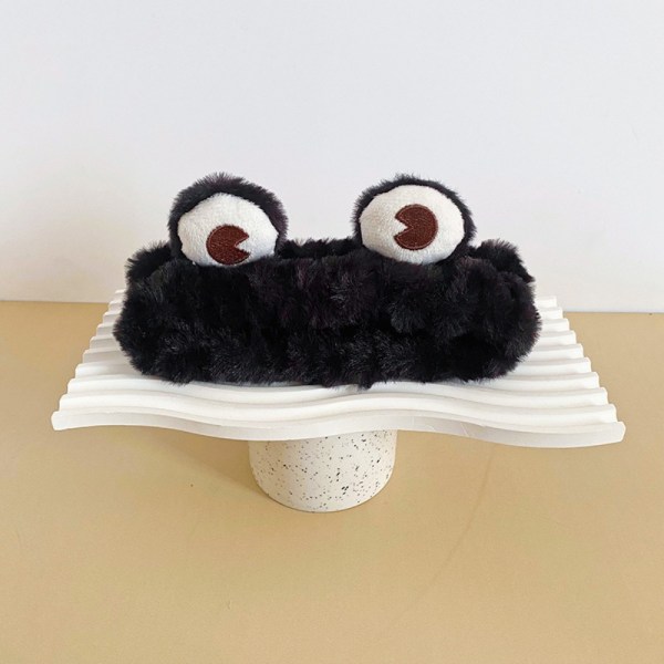 Frog Big Eyes Hårbånd Pandebånd KAFFE Coffee