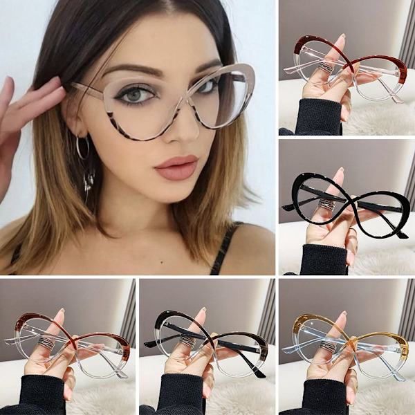 Anti-Blue Light Glasses Pyöreät silmälasit RUSKEA RUSKEA Brown
