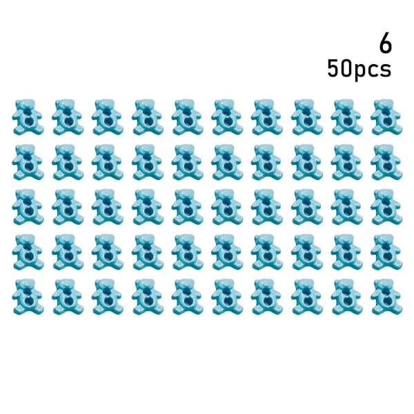 50 st Dockkläder Spännen DIY Dockkläder 6 6 6