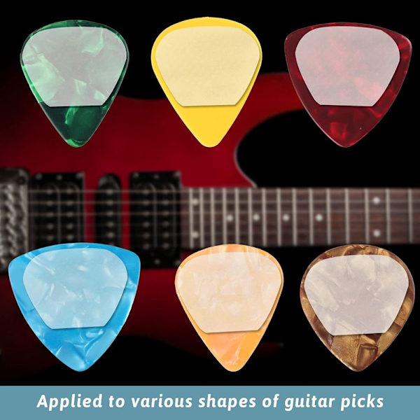 16 Styck/ Set Gitarr Pick Grips Silikon Guitar Pick Gitarr Pick 16Pcs/Set