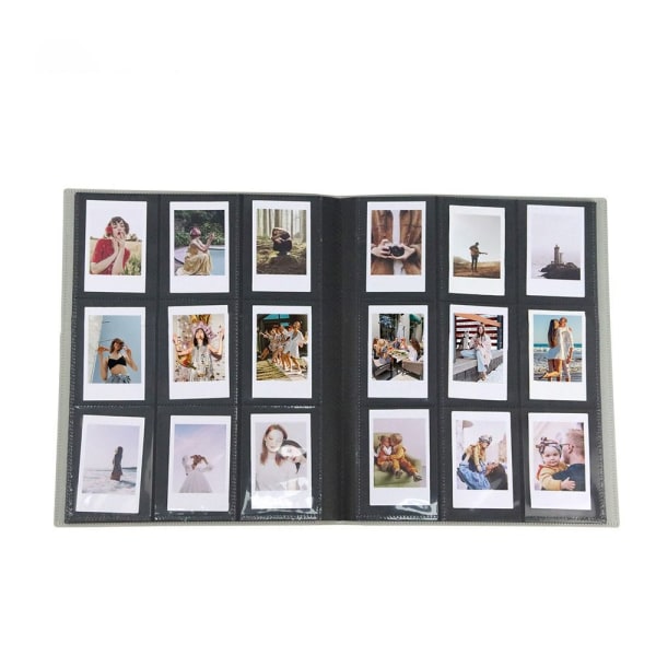 Instant Camera Photo Album 3 tommer billedlagring 160 160 Pockets-Blue