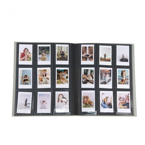 Instant Camera Photo Album 3 tommer Picture Storage 360 360 Pockets-Pink