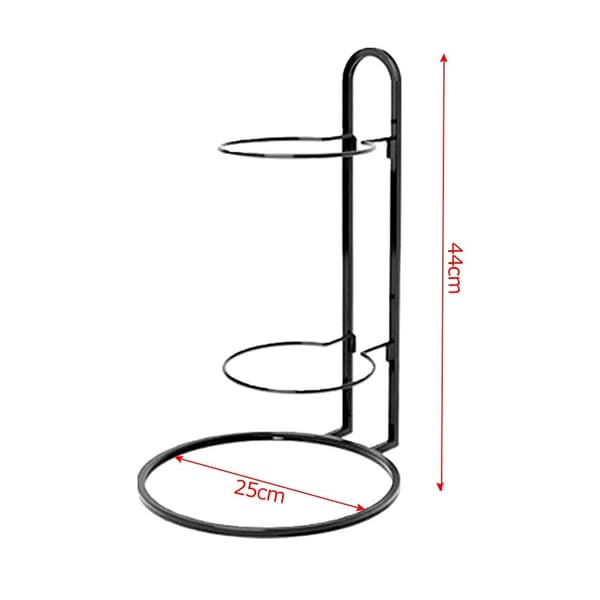 Boldopbevaringsholder Bolddisplaystativ HVID White