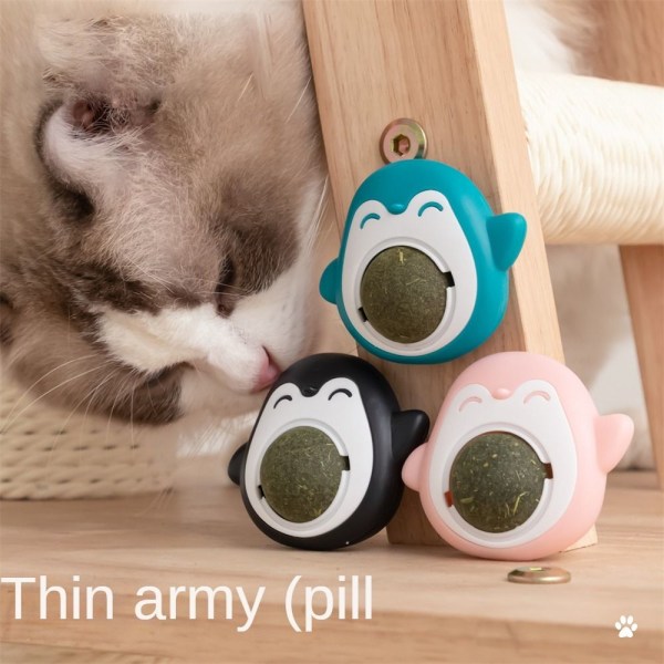 Cat Mint Ball Kattmynta BLÅ blue