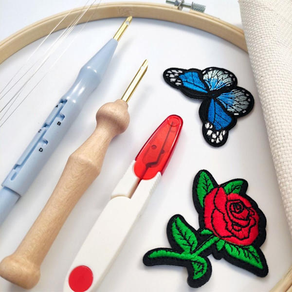 Punch Needle Tool Kit -kirjontaompeleet 2 2 2