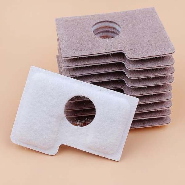 10 stk luftfilter bomuldsfilterpuder