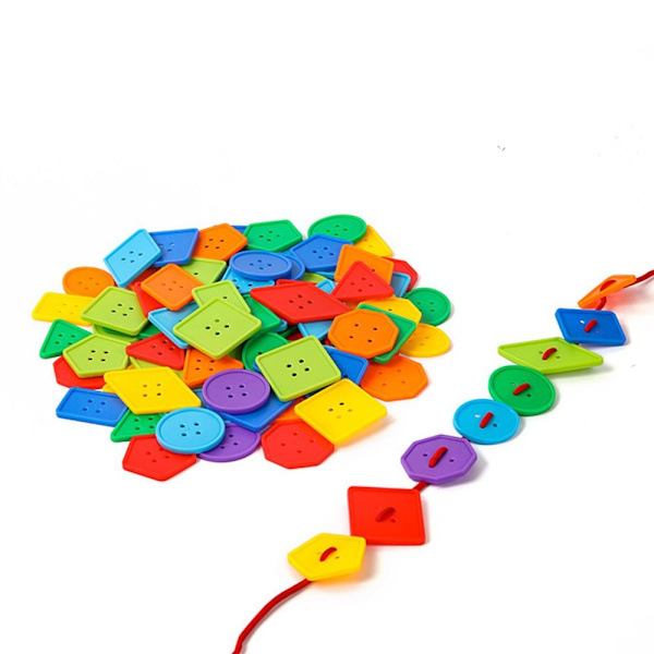 Montessori legetøj pædagogisk legetøj 64STK STYLE2 64STK STYLE2 64Pcs Style2