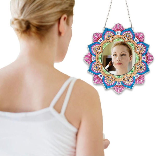 DIY diamantmalingsspeil Mandala Crystal 9 9 9