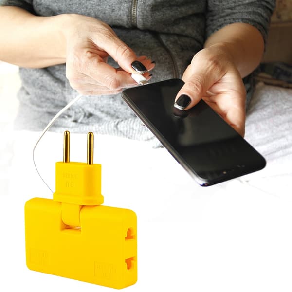 3 in 1 Wireless Converter EU-sovitin SININEN blue