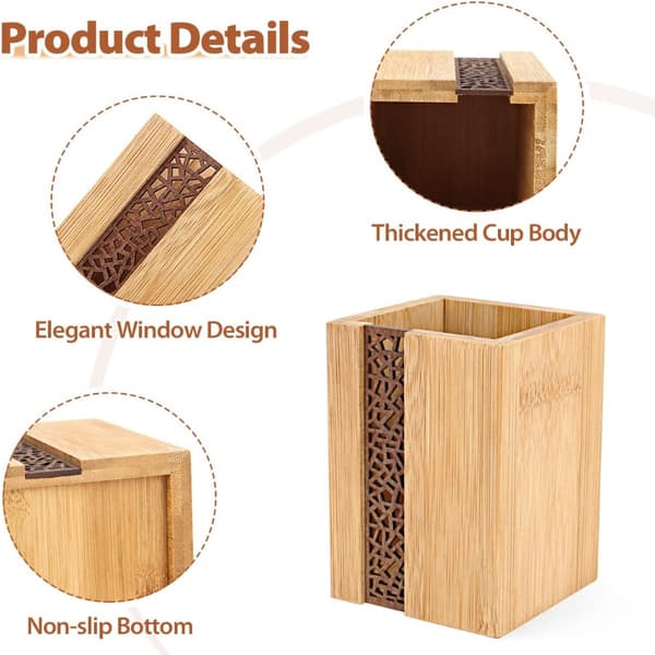 Blyantholder Desktop Organizer Makeup Brush Holder
