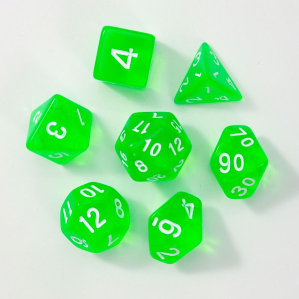 Dice Sets Spel Dice RED red
