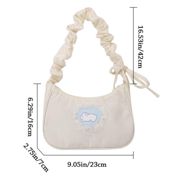 Muoti Naisten Olkalaukut Nylon Sling Bag black